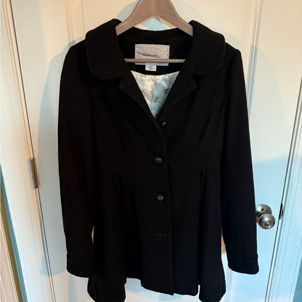 Cooperative Black Trench Coat